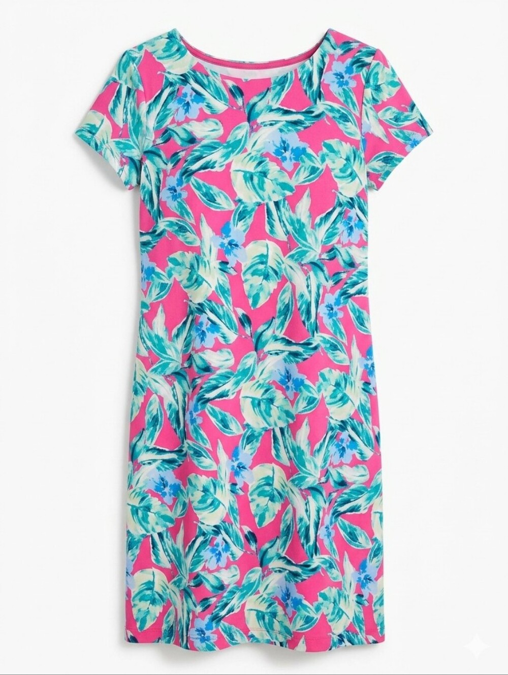 Cappagallo / Pappagallo - Victoria Tropical Print - Shift Dress - Sz. Sm